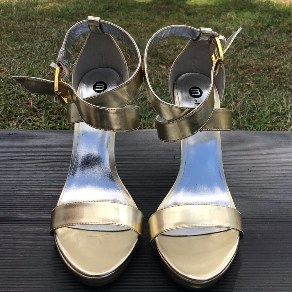 4/$15 Michael Antonio Shiny Disco Heels Love!!!